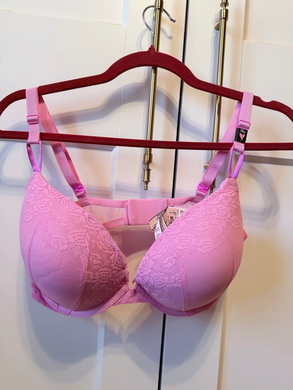 victoria's secret bubblegum pink bra nwt